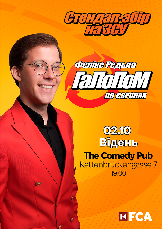 FELIX REDKA VIENNA The Comedy Pub 02.10.25