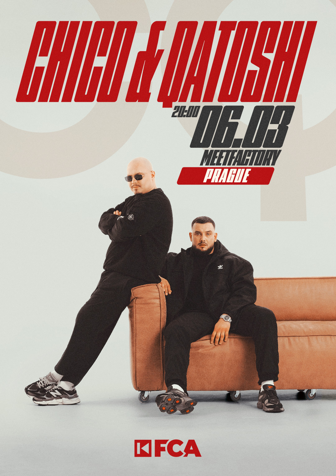 Афіша CHICO&QATOSHI Прага